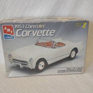 AMT ERTL 1953 Chevy Corvette 1/25 Model Kit UNBUILT Mostly Sealed Bags